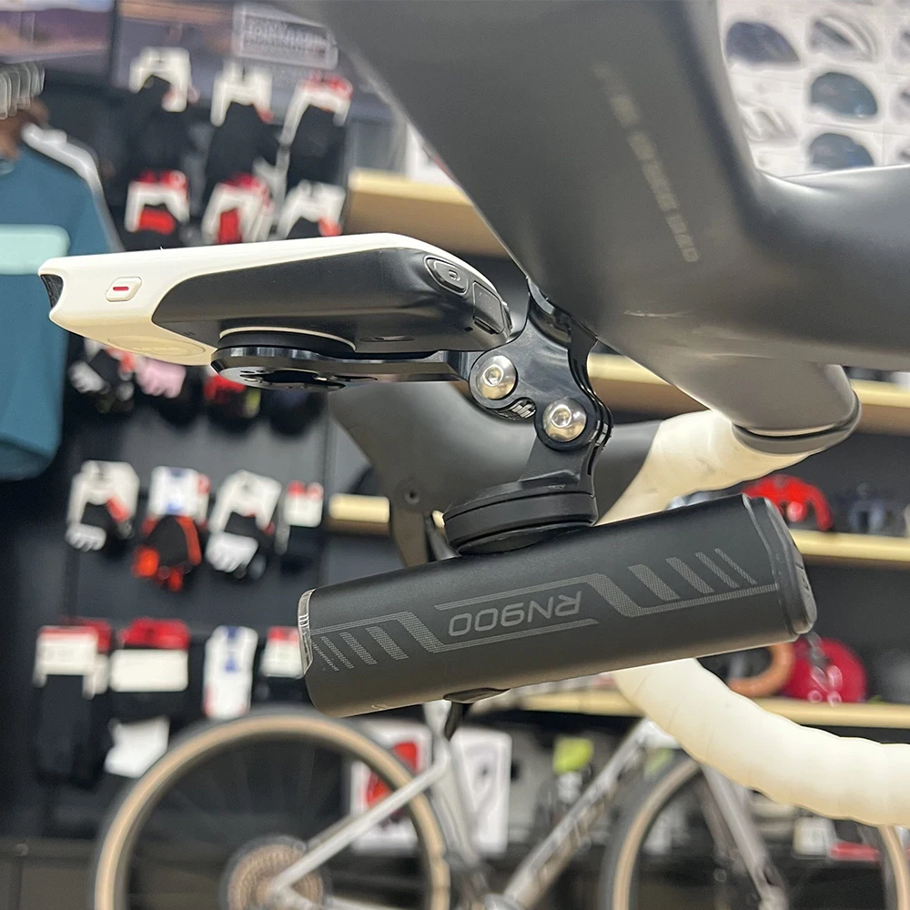 2023 Trek New Madone Integrated Handlebar Garmin Wahoo Bryton Stages Gopro Camera Headlight Combo Mount Holder Bracket Support