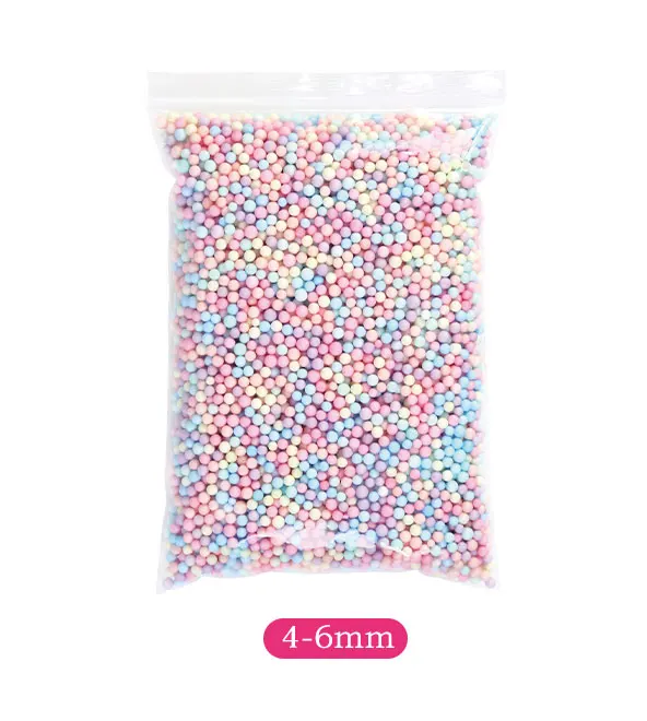 6-8mmm Colorful Mini Foam Beads Pellets Multi Color Foam Balls Polystyrene  Styrofoam Filler Bubble Ball Wedding Party Decoration - AliExpress