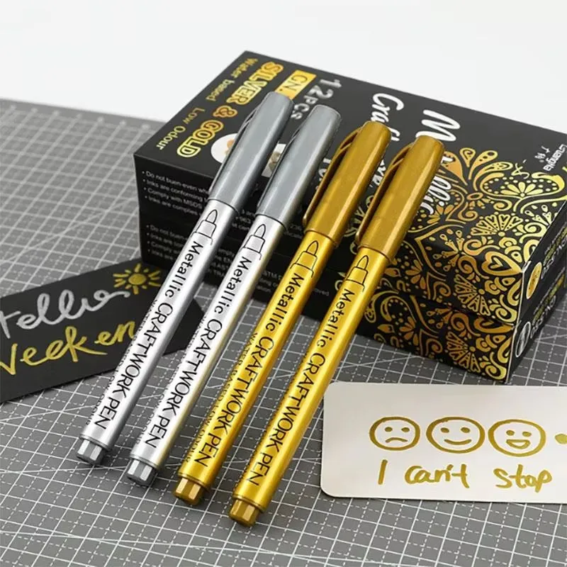 Metallic Waterproof Permanent Markers 1