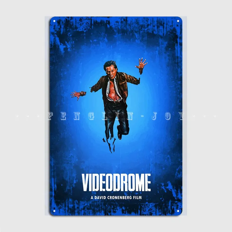 

Videodrome Metal Sign Pub Home Designing Painting Décor Tin Sign Poster