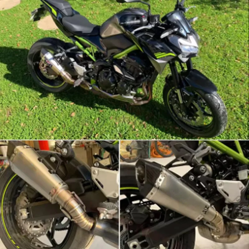 Motorcycle Exhaust Muffler with DB Killer for Racing Bikes