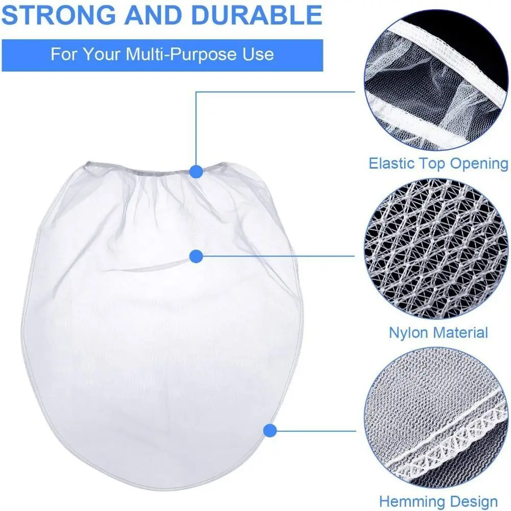 Dacron White Paint Strainer Bags Fine Mesh Filter