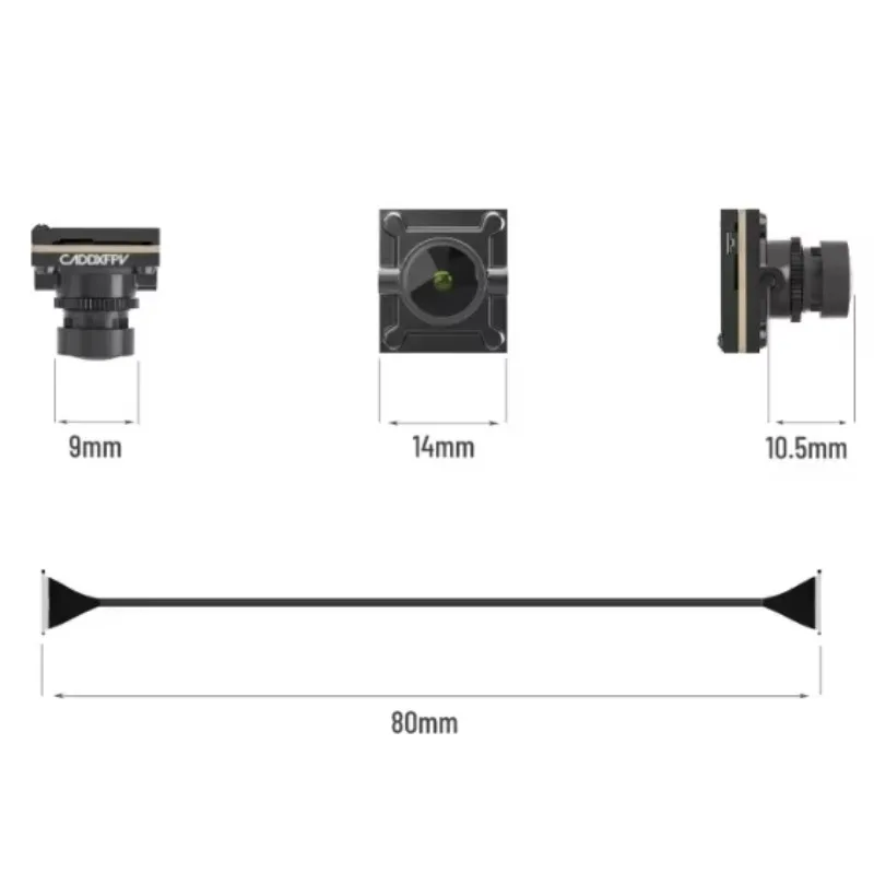 CADDXFPV Nebula Pro Nano Caméra FPV 1080p 120fps 14mm 3.5g