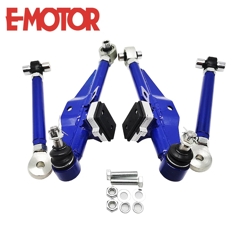 Front Lower Control Arms for Nissan Silvia 89-98 180SX 240SX S13 S14 High Angle Tension Rod Control Arm