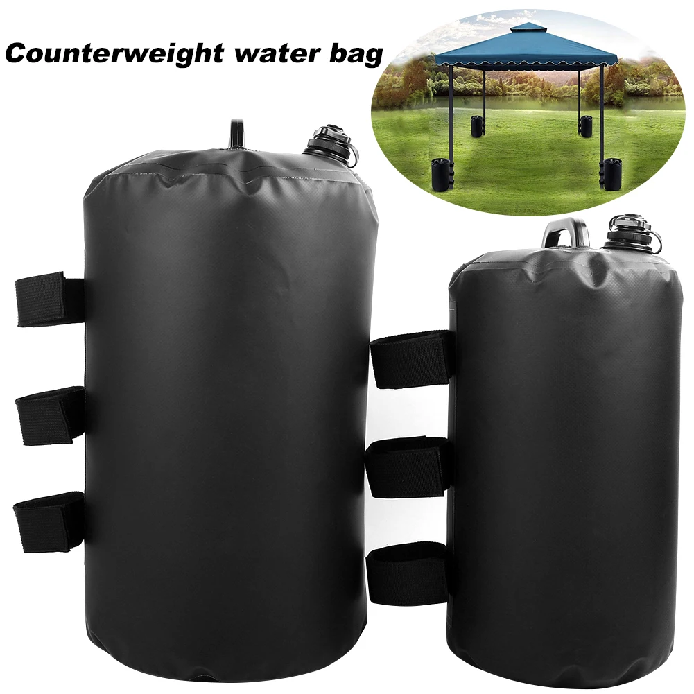 Canopy Weight Water Bag Sun Shelter Water Weight Bag PVC Tent Weights Sand Bags Large Capacity Leakproof for Outdoor Camping