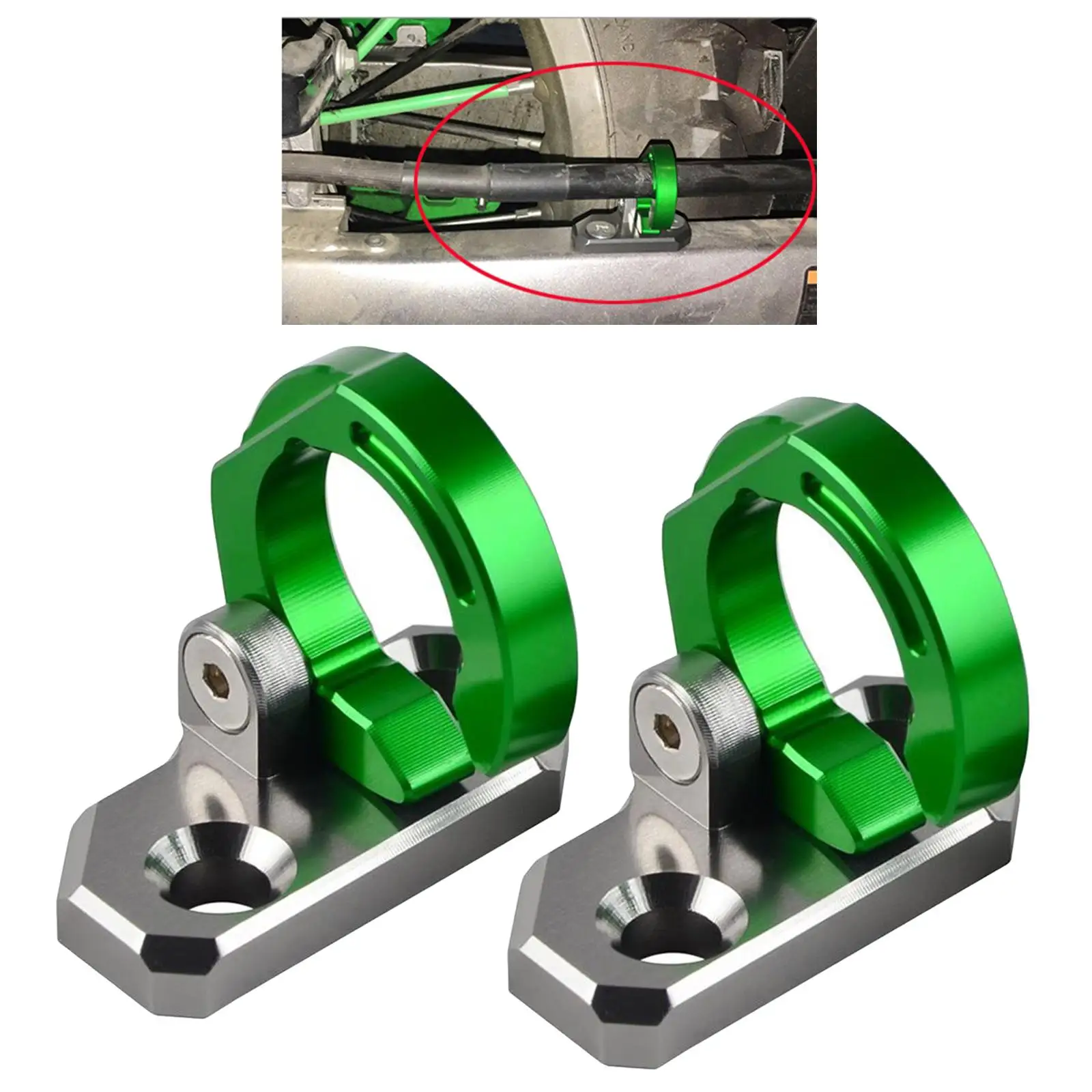 Cable clamp holder for rear brake hose for KX80 92 00 KLX650 93 96