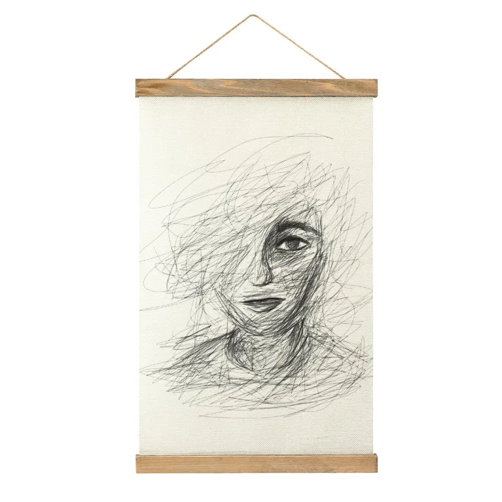 

Винтажное плохое настроение для продажи, холст, подвесная картина, украшение для стен, юмор, Ресторан Висячие рисунки