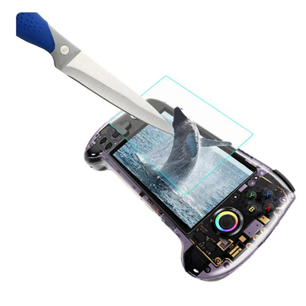2-10Pcs Screen Protector Anti-scratch Protective Film Tempered Film Game Accessories for Anbernic RG557