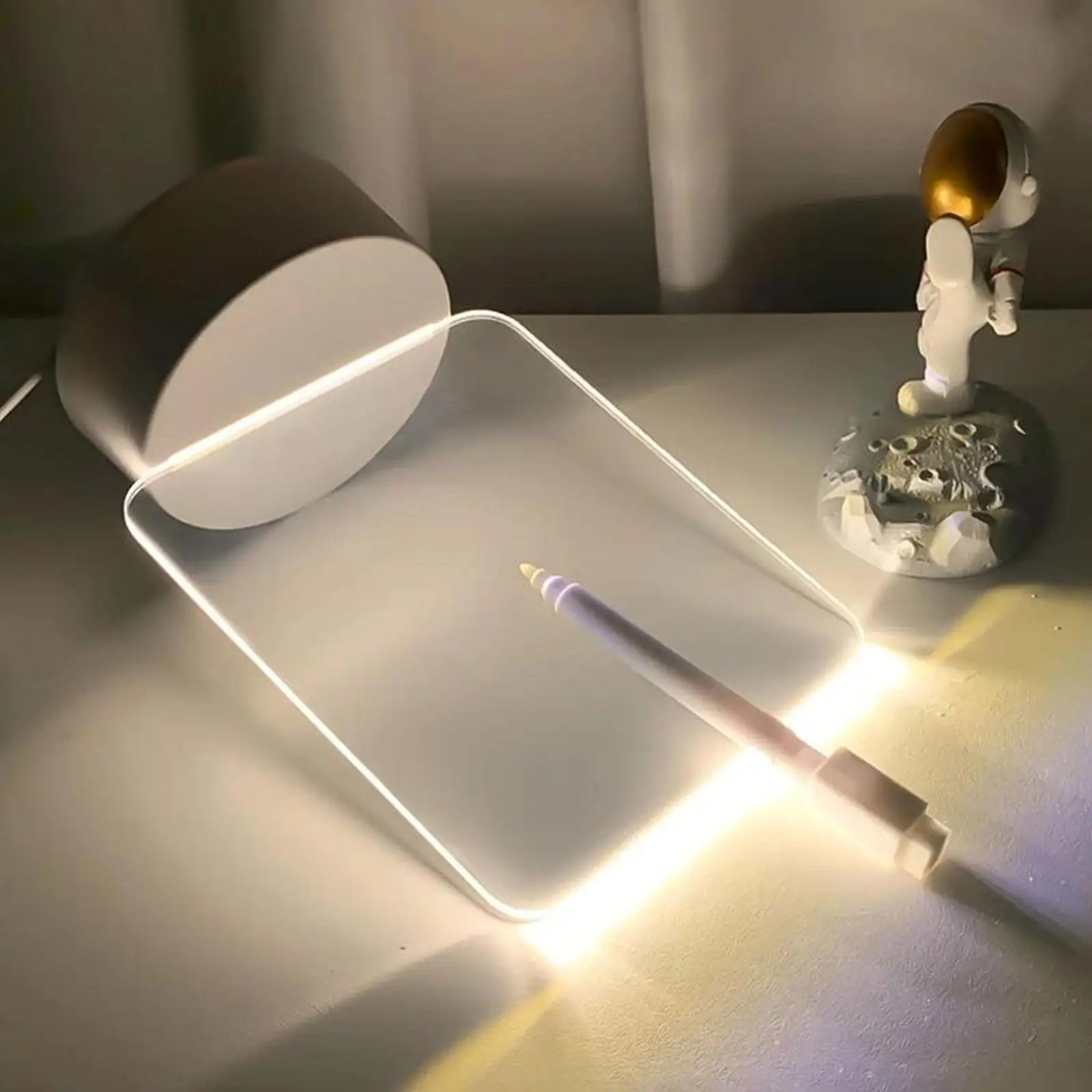 USB 메시지 보드 펜 포함 휴일 조명, 창의적인 Led 야간 조명, 메모 보드, 어린이 여자 친구 장식, 야간 램프 선물