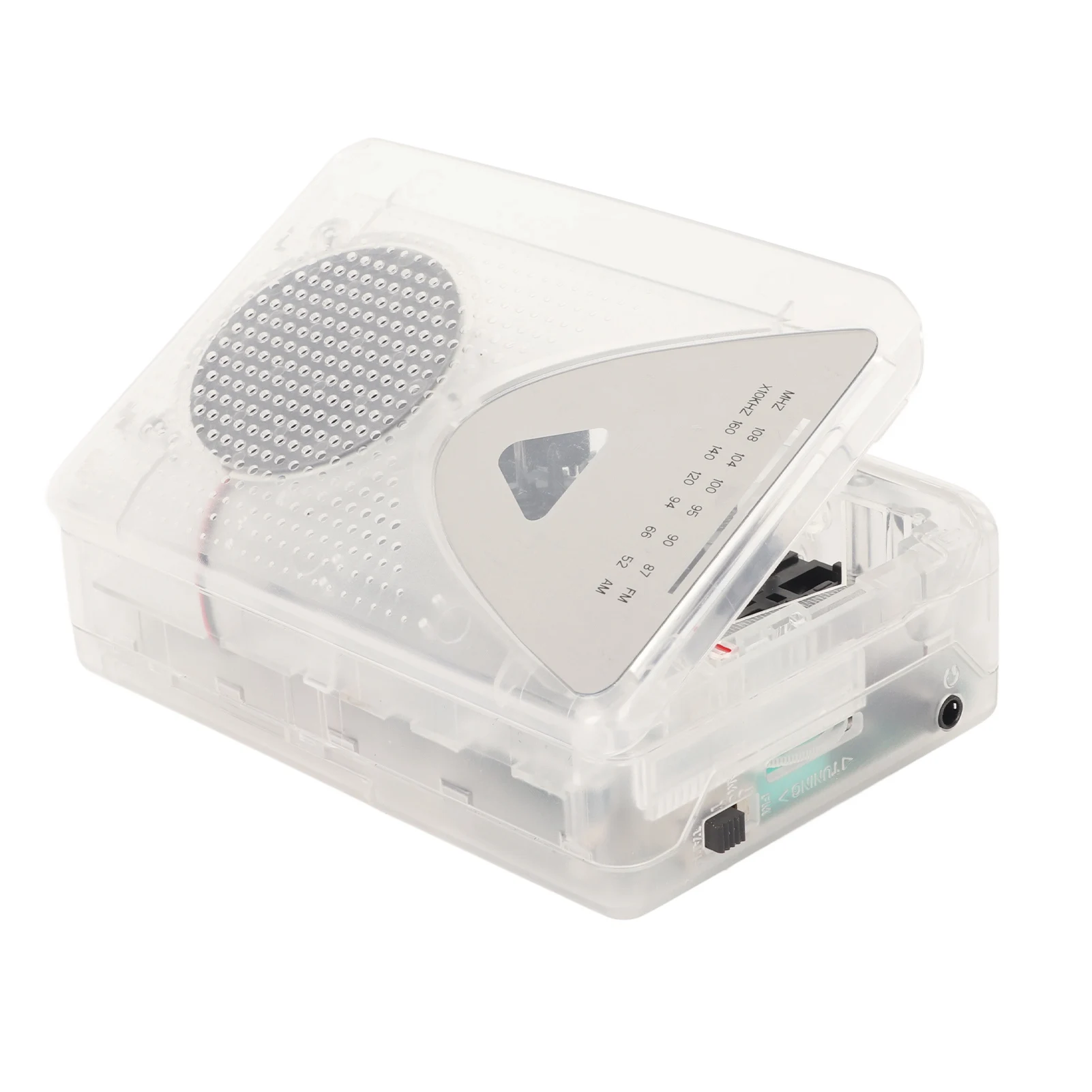Stereo Cassette Tape Player Support FM AM Radio 3.5mm Jack Speaker Portable for Music