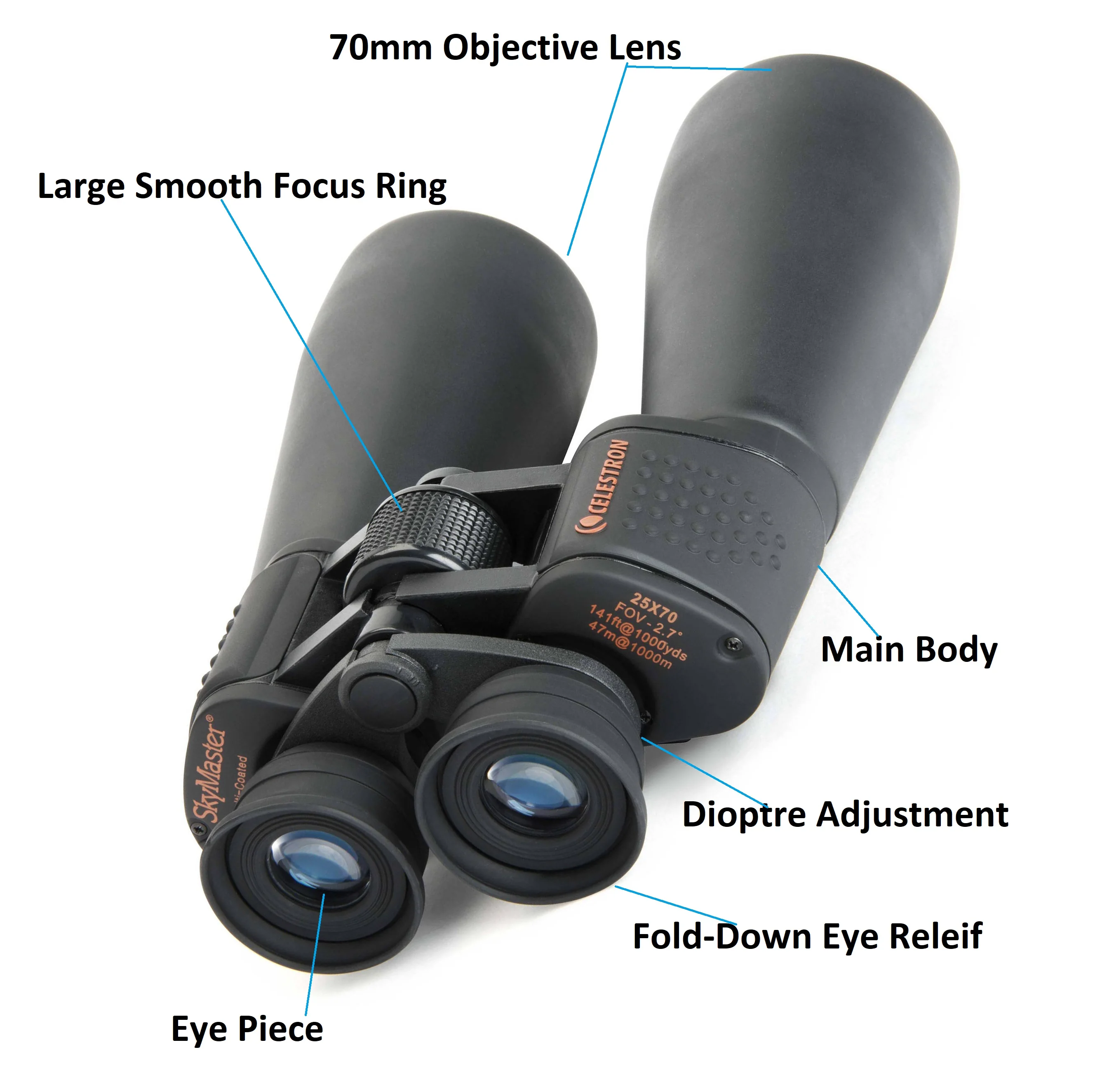 Binocular Tripod Celestron SkyMaster 25x70 Review [My Experience