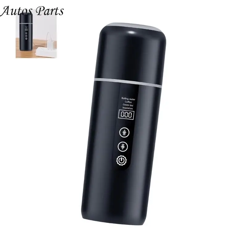 57BA 도로 여행 캠핑에서 뜨거운 음료를 위한 현대적인 계획 USB 자동차 가열 컵