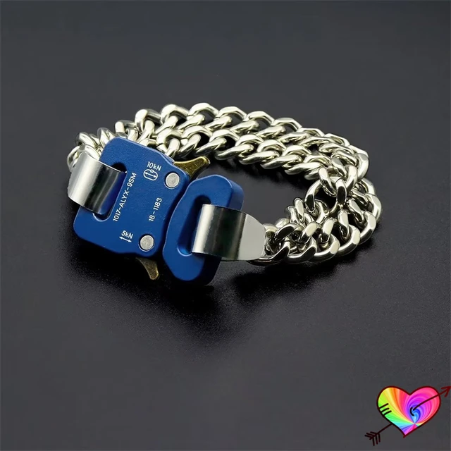 1017 ALYX 9SM - Silver-Tone Bracelet - Silver 1017 ALYX 9SM