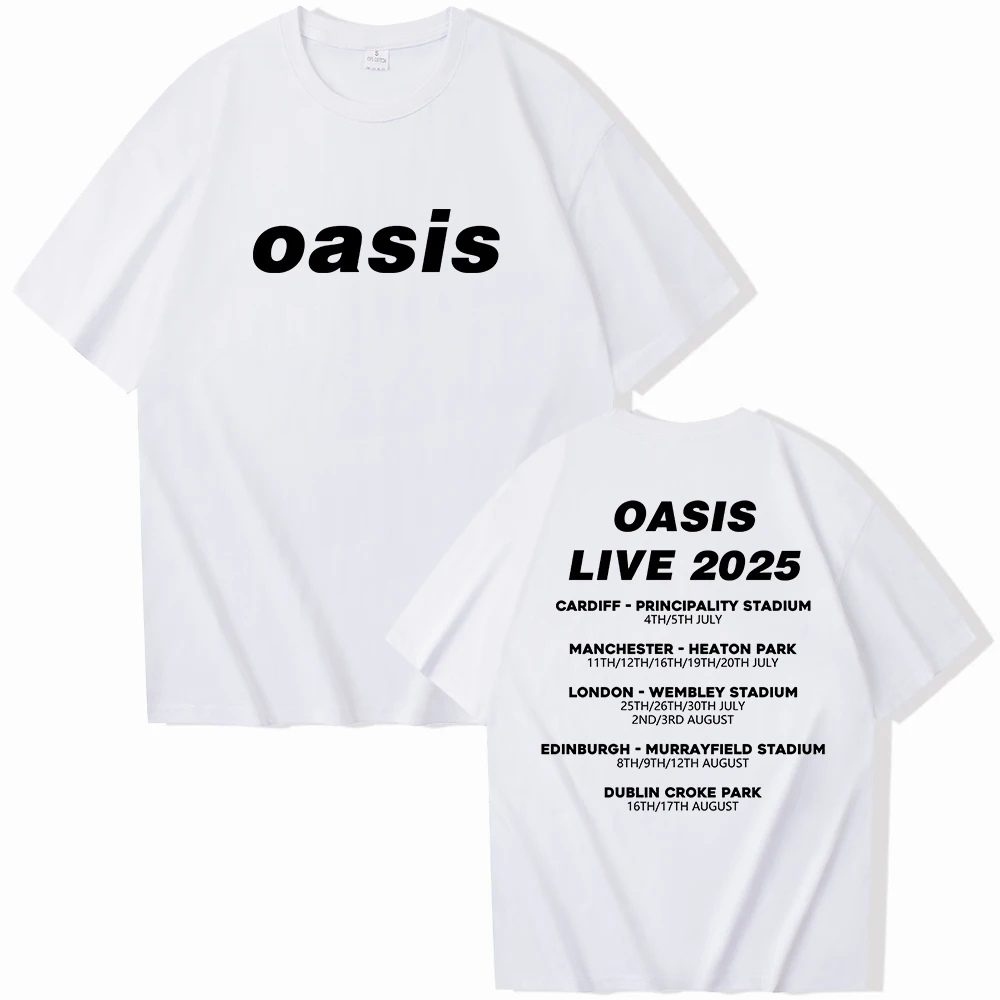 新品XXL！OASIS 2025 LIVE TOUR オフィシャルTシャツ白 新品XXL！OASIS 2025 LIVE TOUR オフィシャルTシャツ白 - メルカリ
