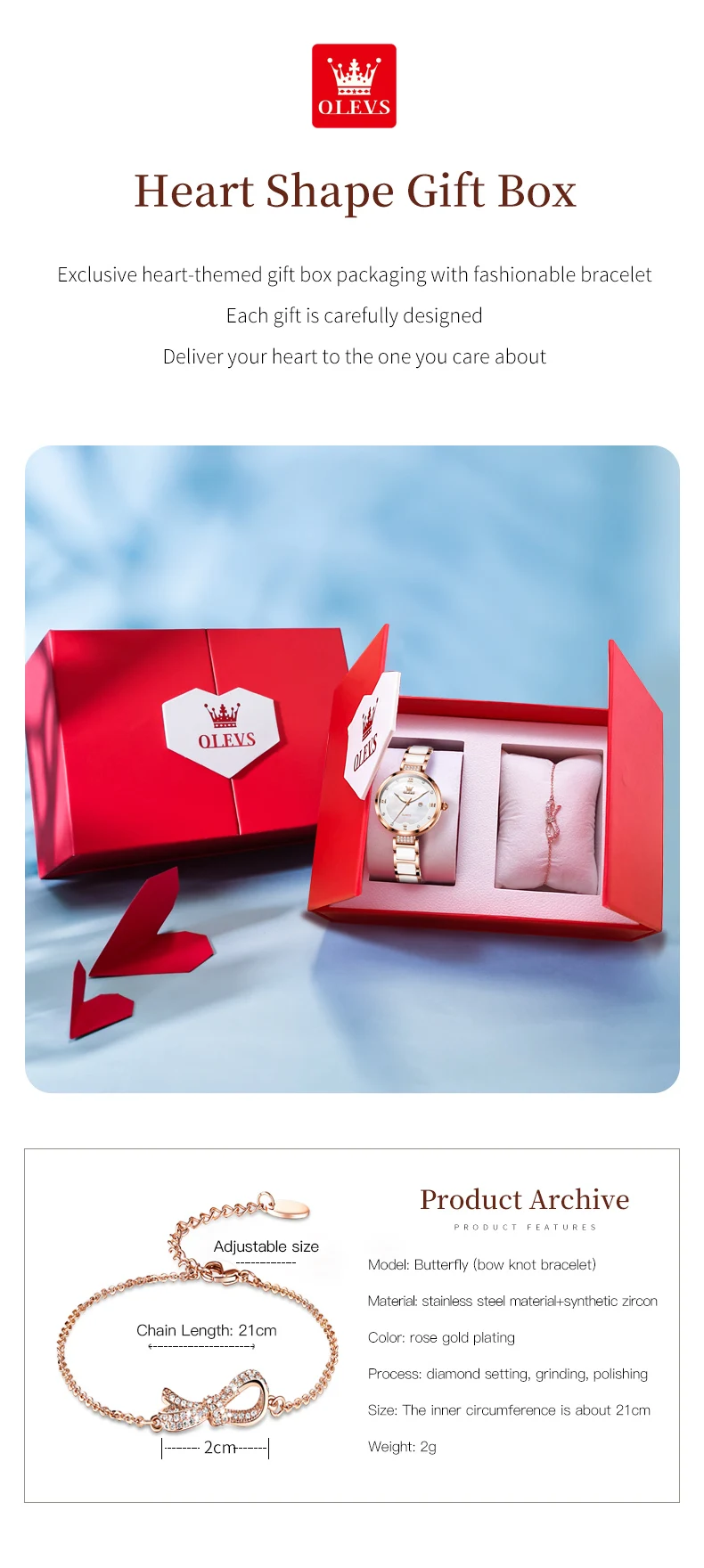 Orologi da donna Orologio elegante alla moda con cinturino in ceramica per donna Bracciale Set impermeabile Data luminosa_voghion.com