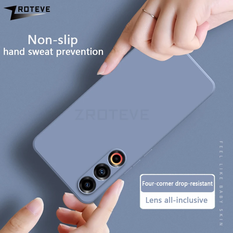 Silky Liquid Silicone Soft Shockproof Phone Case by ZROTEVE