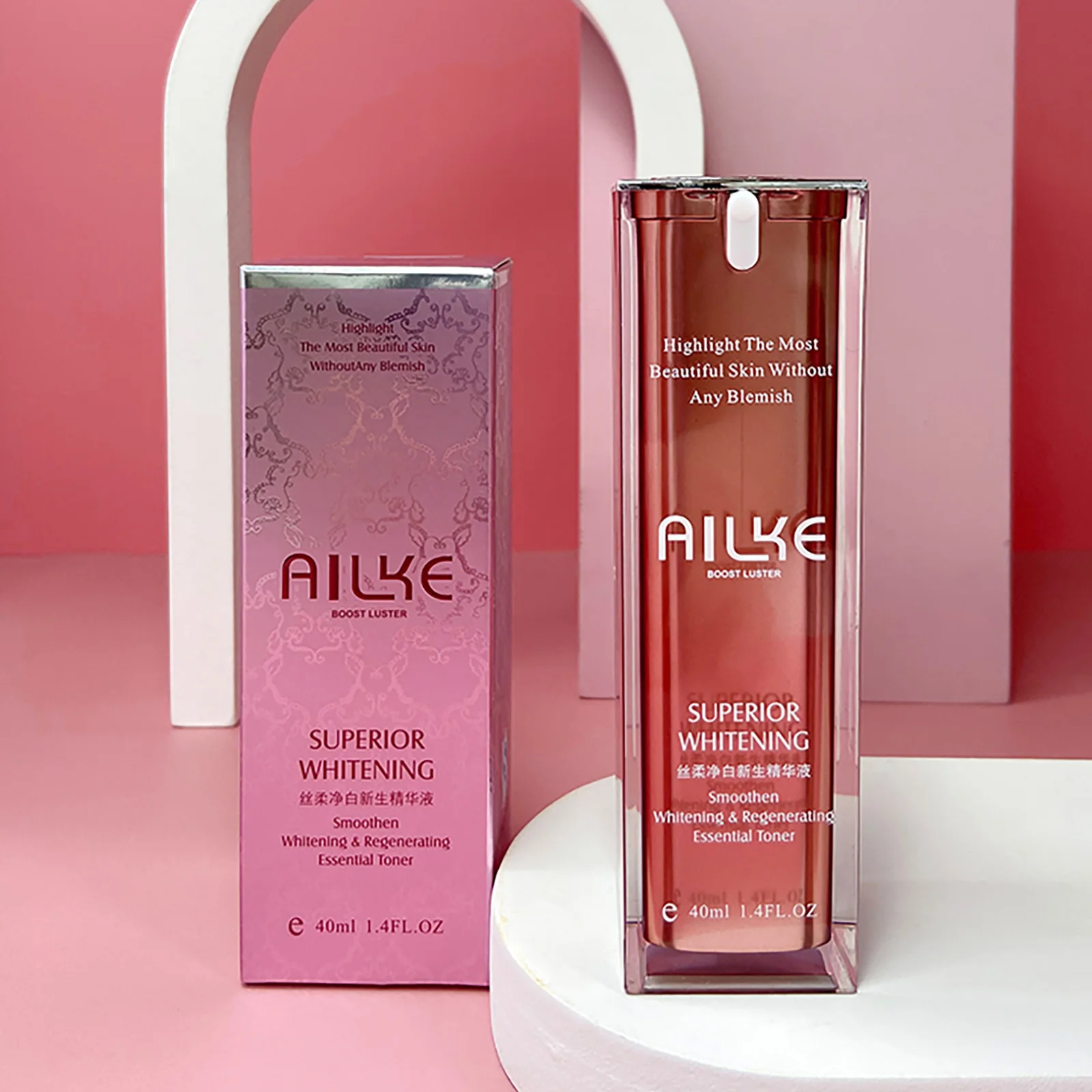 AILKE Rose Facial Cleanser, Women Whitening Moisturizing Cleaning Cleaner, Hydrating, Reduce Dark Spots, For All Skin Types 5