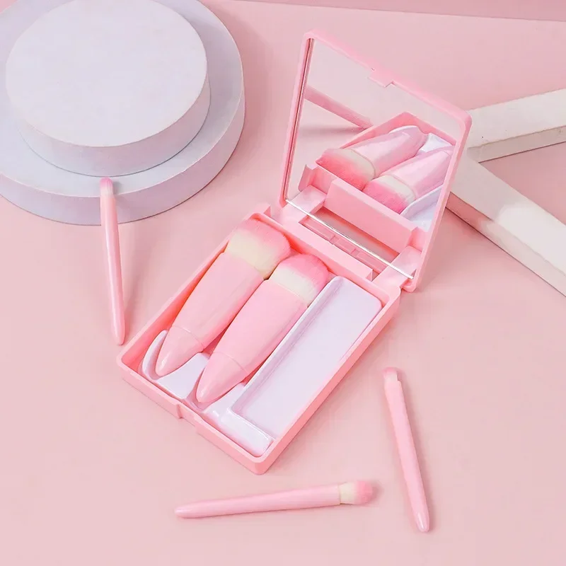 Makeup Brushes Tool Set Cosmetic Powder Eye Shadow Foundation Blush Blending Mini Make Up Brush 5Pcs Makeup Brush Maquiagem makeup brush set