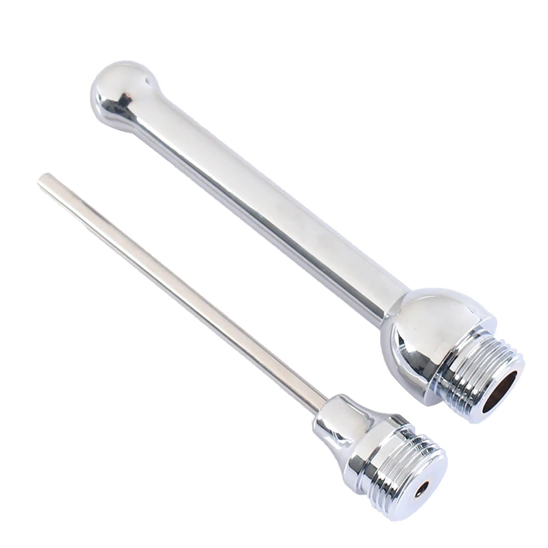 1PC Stainless Steel Anal Cleaner Bidet Faucets Rushed Anal Douche Shower Cleaning Enemator Enema Metal Anal Cleaner Butt PlugTap images - 6