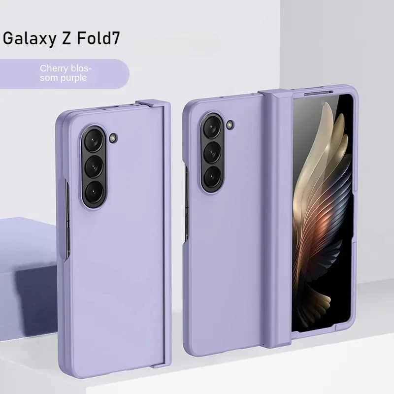 Sleek Matte Finish Folding Hinge Phone Case - Anti-Fingerprint Protection