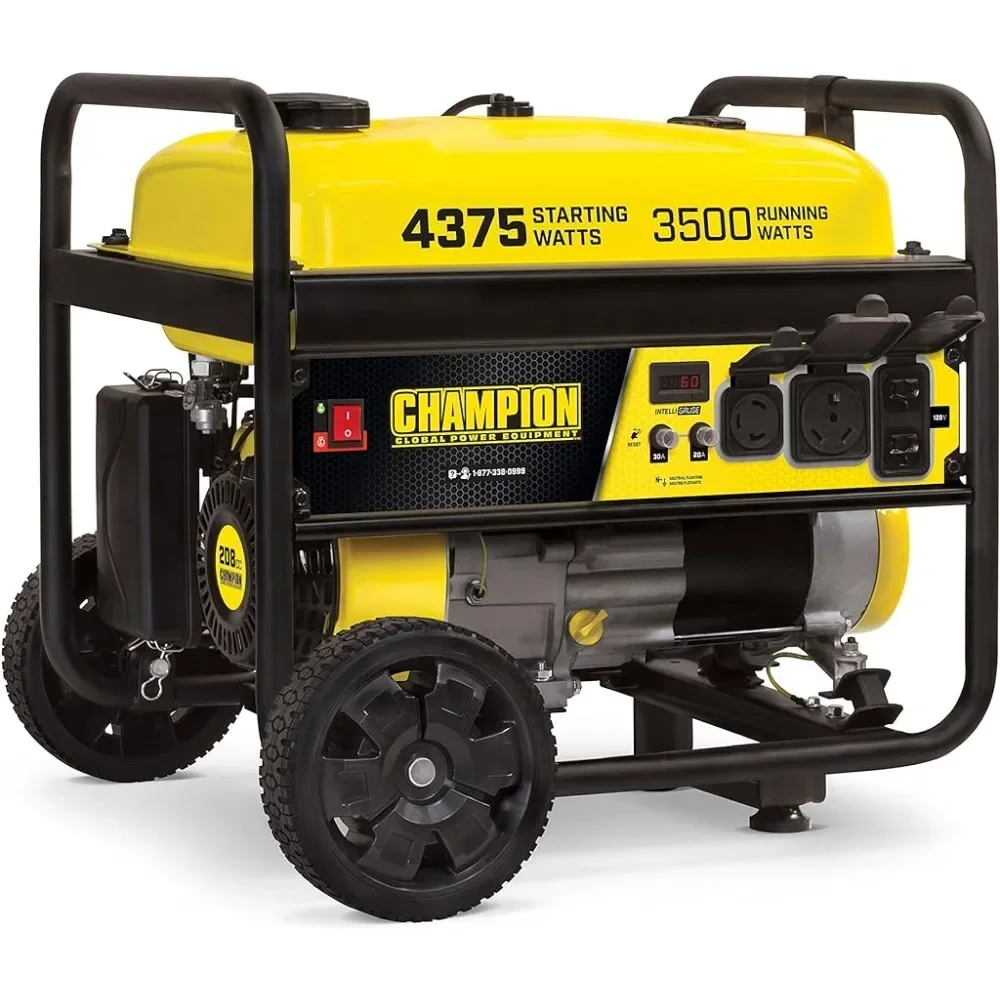Power Equipment 100522 4375/3500-Watt RV Ready Portable Generator with Wheel Kit CARB Generator Agregat Pradotworczy