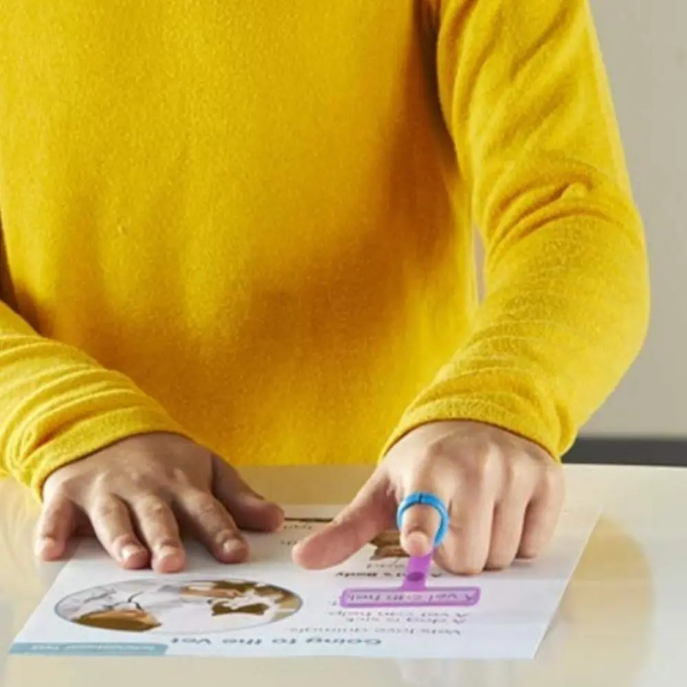 Early Readers For Kids Hyperactive Autism ADHD Tools Dyslexia Tools Finger Focus Highlighter Guided Reading Strips reading tools