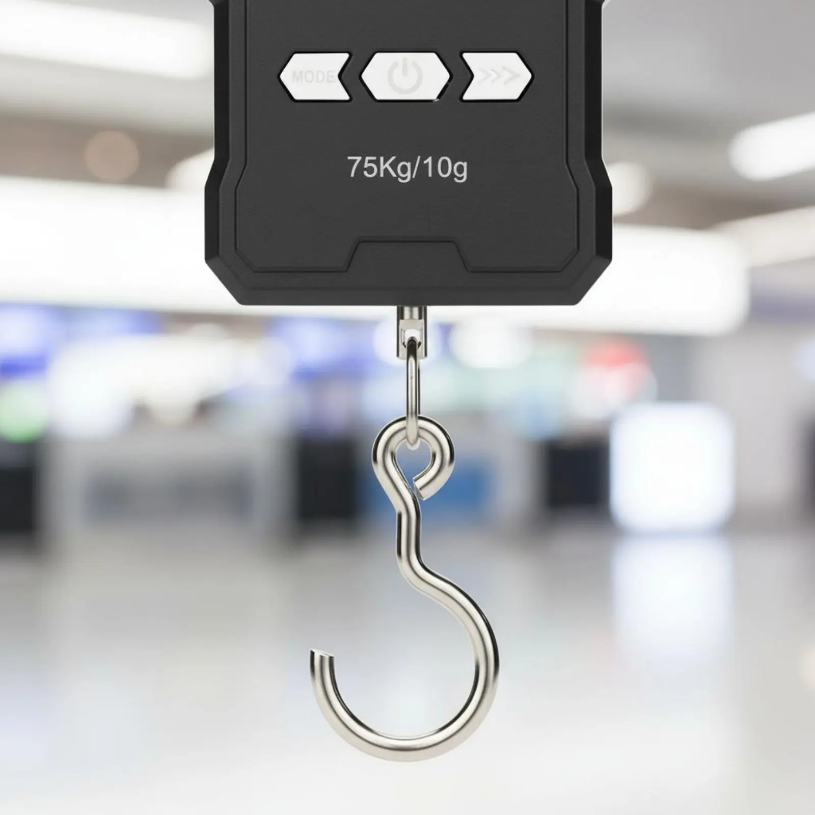 USB 충전식 수하물 저울 75kg 용량 디지털 수하물 저울 여행용품 백라이트 디스플레이 여행자용 고정밀 저울
