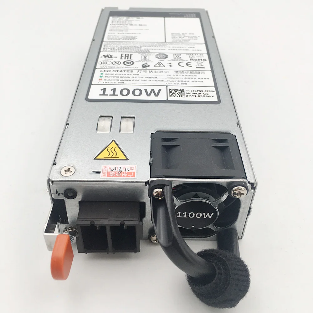 E1100D-S0 For DELL R520 R620 R720 1100W PC Power Supply AA27120L E 5G4WK 05G4WK Y1MGX 02RN7 5 E1100D-S0 For DELL R520 R620 R720 1100W PC Power Supply AA27120L E 5G4WK 05G4WK Y1MGX 02RN7 - Image 3
