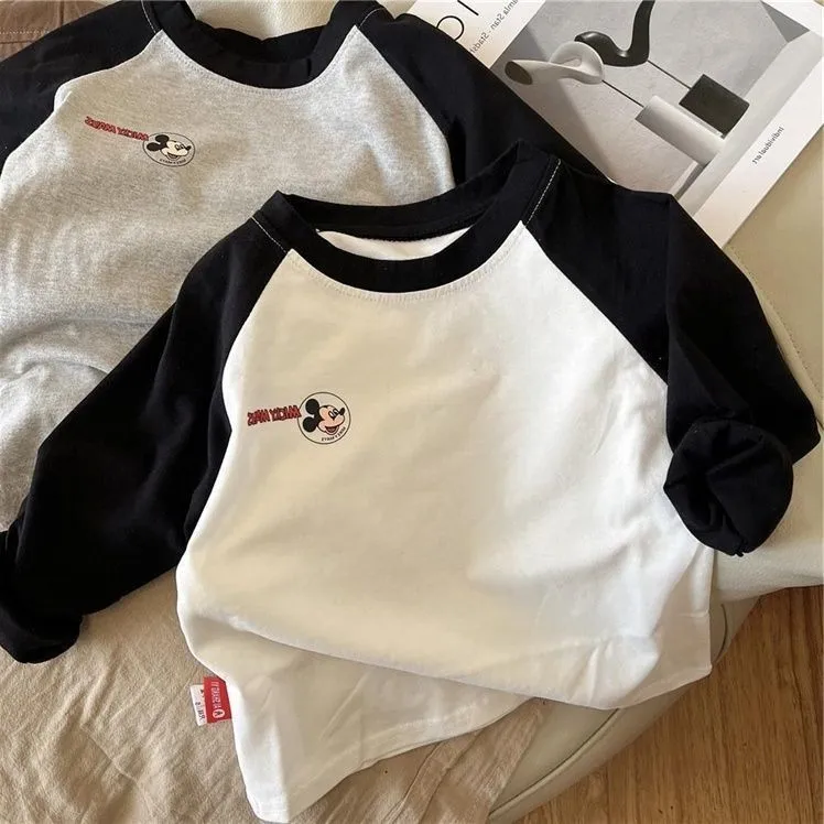 Mickey Long Sleeve T-shirt For Baby Autumn Toddler