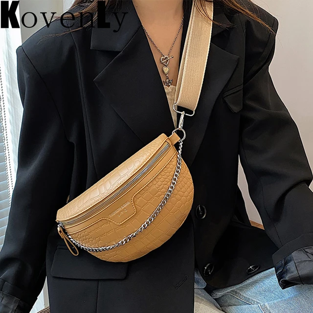 Bolso de pecho informal con cremallera para mujer, riñonera de cintura con  diseño de plátano, bolso cruzado de viaje de ocio, 2023 - AliExpress