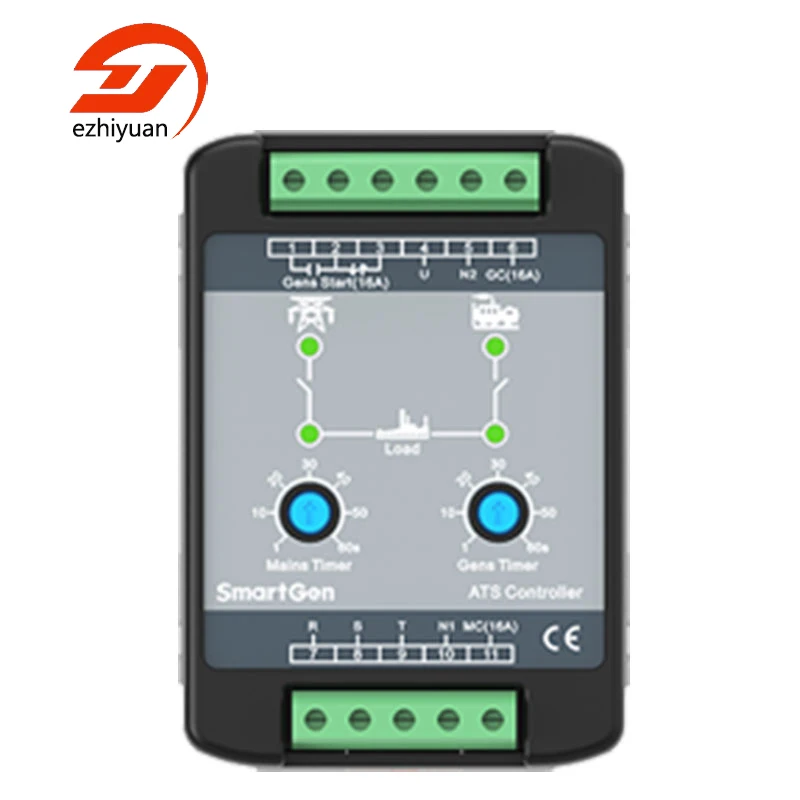 

SmartGen HAT310 Controller suitable for 2-stage of PC, and ATS of CC class Single phase three-phase