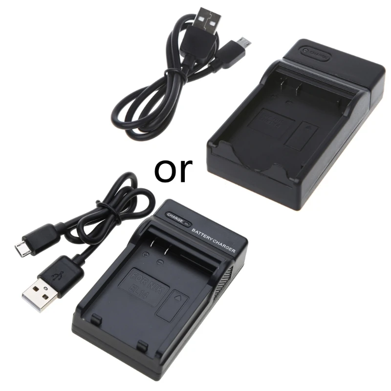 Nuovo Caricabatteria Per En-El14 Coolpix P7000 P7100 D3100 D3200 D5100 D5200