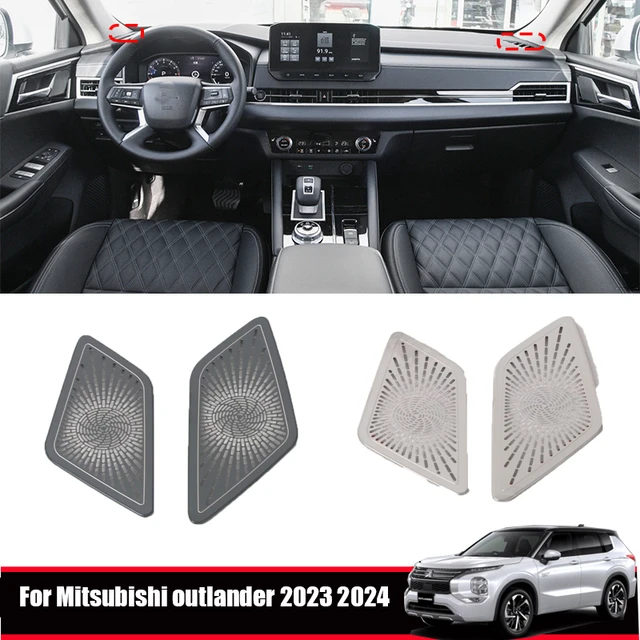 For Mitsubishi outlander 2023 2024 Front dashboard Side Upper air outlet  dust-proof horn cover Interior Speaker Accessories - AliExpress