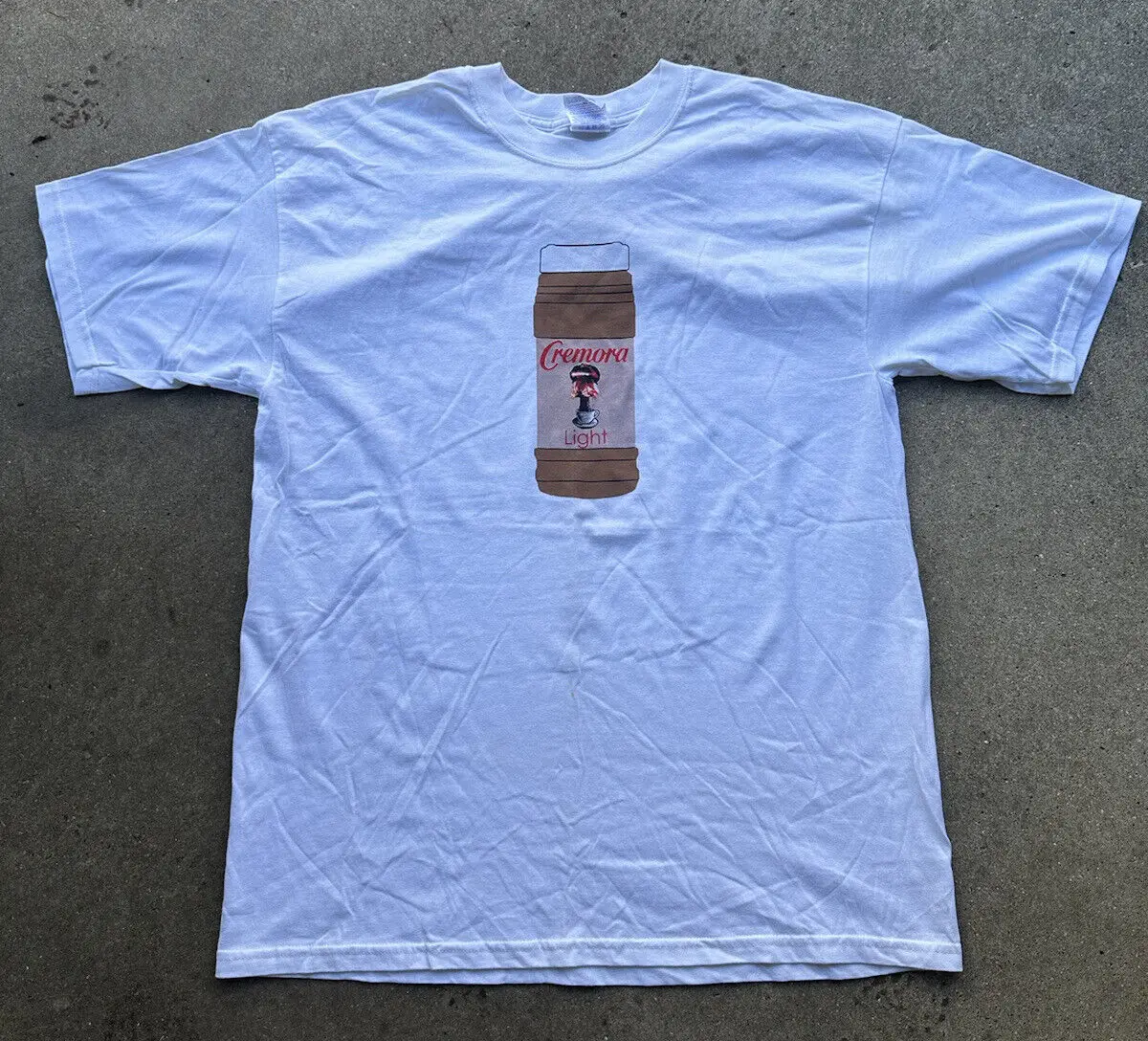 Vtg Y2K Cremora Light Exploding Toad Fireworks T Shirt Tagged Xl