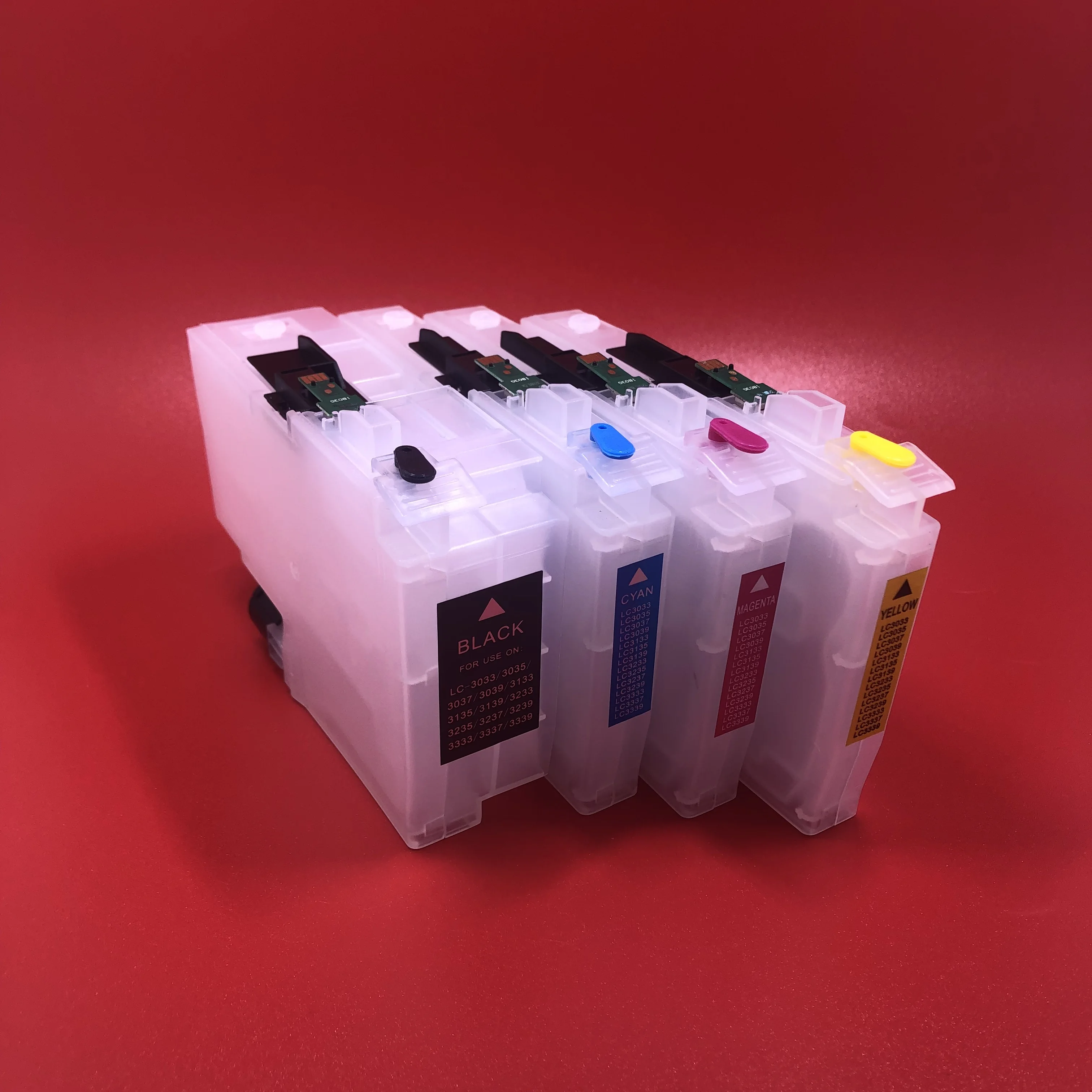 

1Set LC3135 LC3133 Empty Refillable Ink Cartridge LC3133XL LC3135XXL for Brother DCP-J988N MFC-J1500N MFC-J1605DN Printer