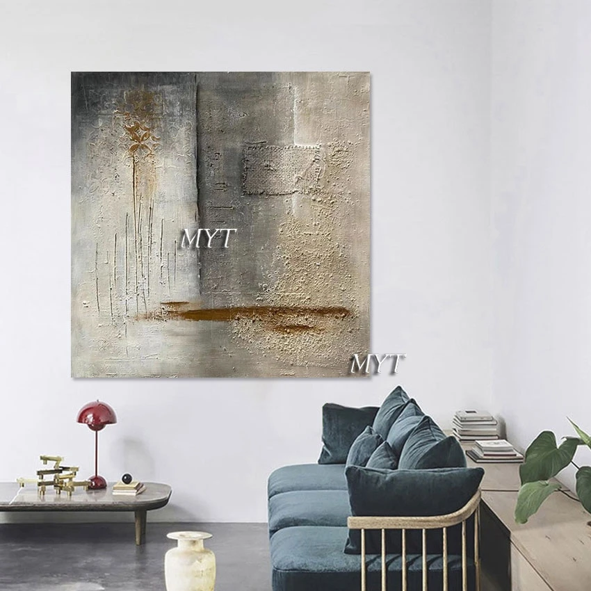 

Abstract Handmade Oil Painting Idea Design Modern European Art Canvas Texture Picture Unframed Artwork Decorative Artwork