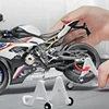 Big Size Diecast Alloy 1:9 Scale BMW S1000RR Motorcycle Model Sound Light Collective Metal Motorbike Toys Kids Boys Toy Gift 5