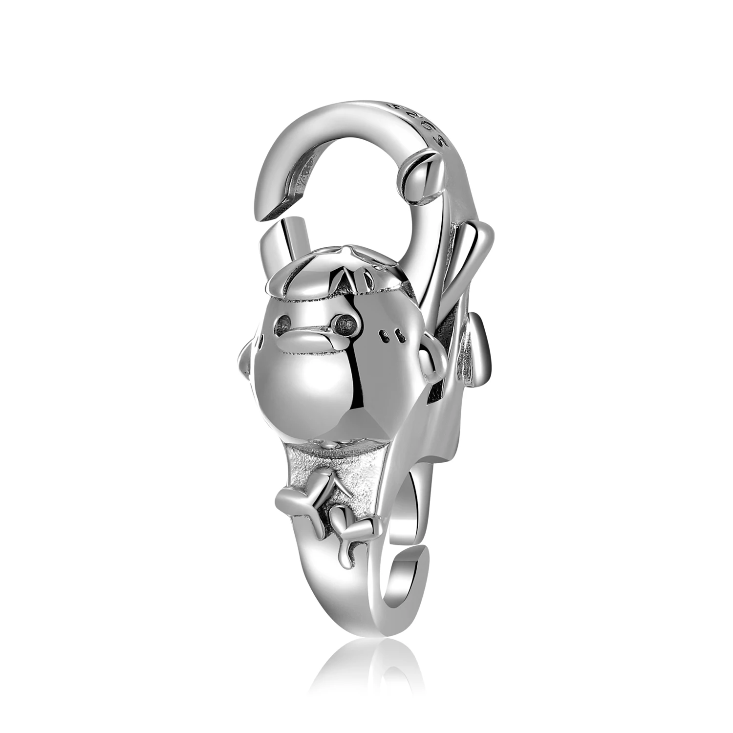 10 Styles Lobster Clasp Beads925 Sterling Silver Charm Bow Animal Girl Chrams Shape Fit Original  Charms Bracelet Jewelry tennis bracelet 925 Silver Jewelry