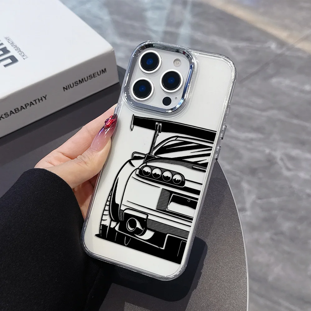 Dream Car Transparent Soft Silicone TPU Phone Case