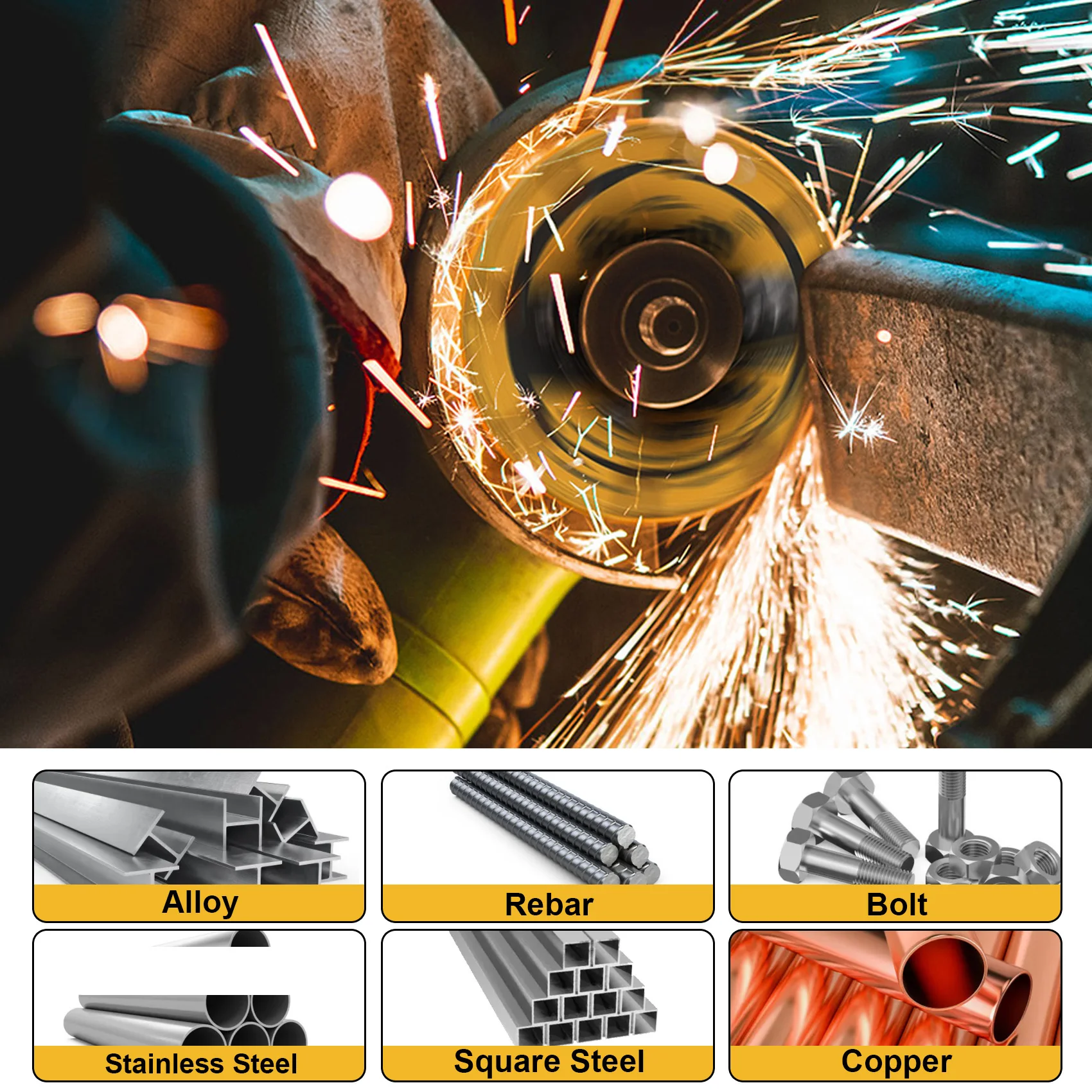 75mm Brazed Cutting Disc Metal Cut Off Wheel Mini Stone Saw Blade Wool Grinding Wheel for Angle Grinder Cutting Polishing 5pcs/Set