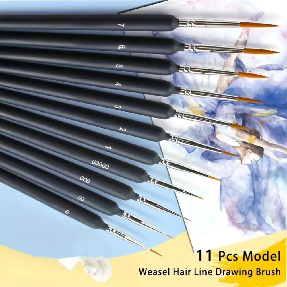 

Watercolor Drawing Pens Anti-bending Durable Drawing Pens For Living Room