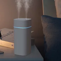 Humidificateur d'air USB, Double Port de pulvérisation, huile essentielle, 600ml, aromathérapie, brumisateur frais, purifie pour le bureau et la maison 5