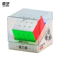 [ECube] QiYi M Pro 4x4x4 Cube Magnetic 4x4 M Pro Professional Speed Cube Stickerless Magnet Magic Educational Toys 1