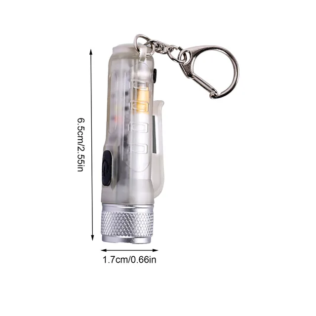 Keychain Flashlight Keychain Flashlights Small LED Flashlight Waterproof Key Ring Light For Dog Walking Sleeping Reading Nice 6