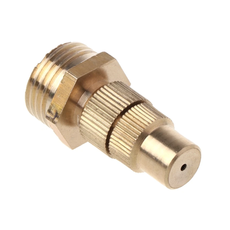E8BD 1/2" DN15 Garden Irrigation Brass Adjustable Spray Misting Nozzles Spray for Hea