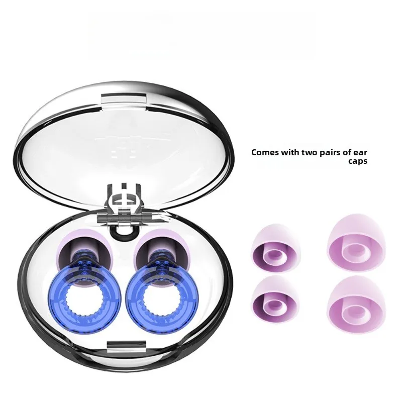Silicone Noise-Reducing Sleep Earplugs for Superior Sound Insulation and Hearing Protection