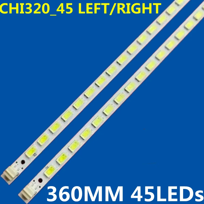 360MM LED 백라이트 45램프 SLED CHI320_45 왼쪽 오른쪽 RSAG7.820.4223 RSA7.820.4225 LED32K01 LED32K11G LED32K16 HE315DH-E용