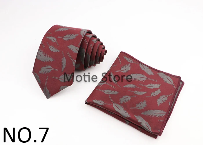 Heißer Verkauf Polyester Klassische Krawatten Einstecktuch Taschentuch Set Krawatten Für Männer Business Hochzeit Party Hemd Zubehör Geschenke – Detail 8