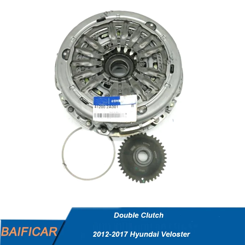 Jeu D'embrayage Double Pour Hyundai Veloster 1.6L 2012-2017 - Référence Nakkaa 41200-2A001