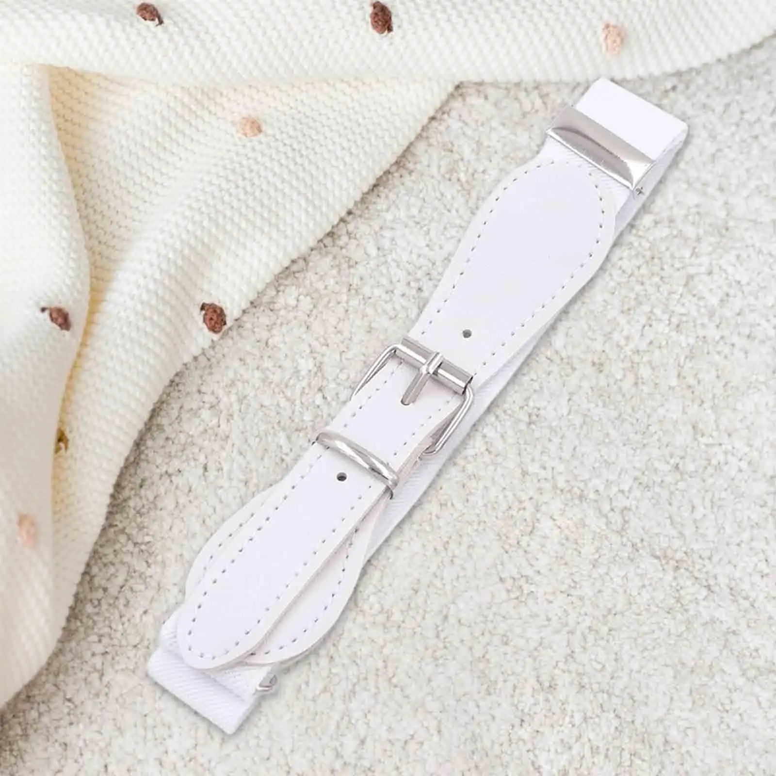 Cinturón para niños, cinturón elástico ajustable, accesorios de ropa decorativos elásticos a la moda, cinturón de vestir para niñas y niños, vestidos para niños Kids Belt Elastic Adjustable Waist Belt Fashion Stretchy Decorative Clothing Accessories Dress Belt for Girls Boys Kids Dresses